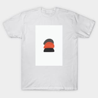 Stones, Scandinavian art, Geometric Print Wall Art T-Shirt